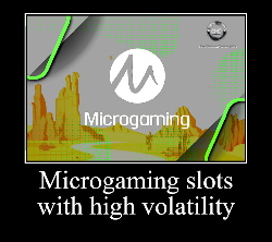 Most Popular Microgaming Slots With High Volatility At Online Casinos In Canada