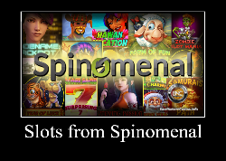 Slot machines from Spinomenal