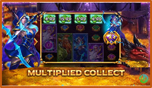 Dungeons and Diamonds Slot multiplied