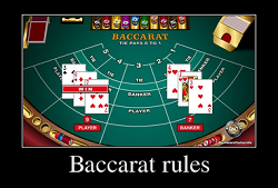 The basic rules of baccarat