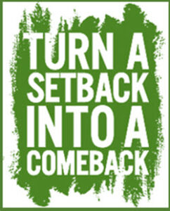 setback to comeback