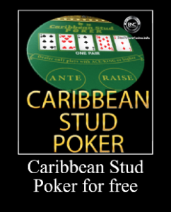 Caribbean Stud Poker - Rules and Free Play