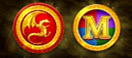 Dragon's Cache slot red token