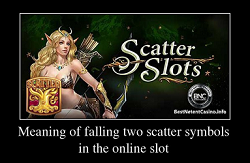 Meaning of Falling Two Scatters Casino at the Slot