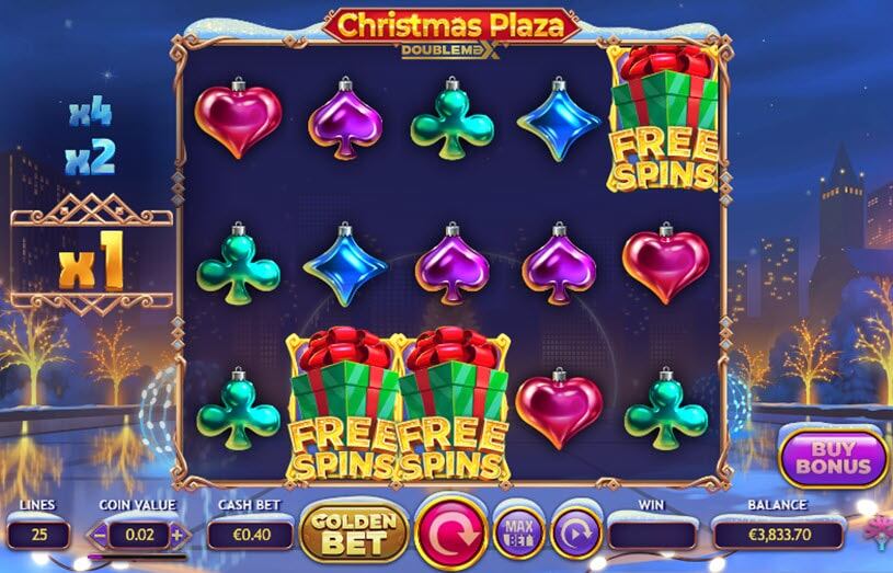 Christmas Plaza DoubleMax Slot Free Spins