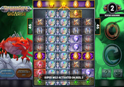 Dragon Lore Gigarise Slot grid