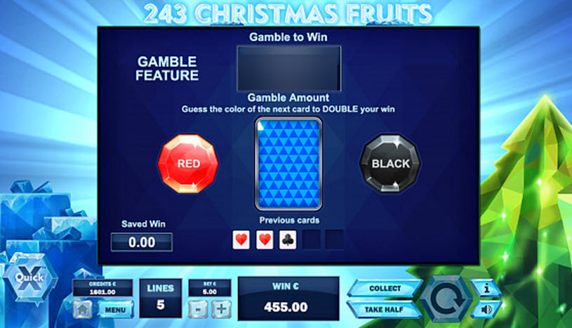 243 Christmas Fruits Slot Gamble