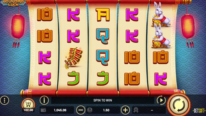 Bounding Luck Slot Gameplay