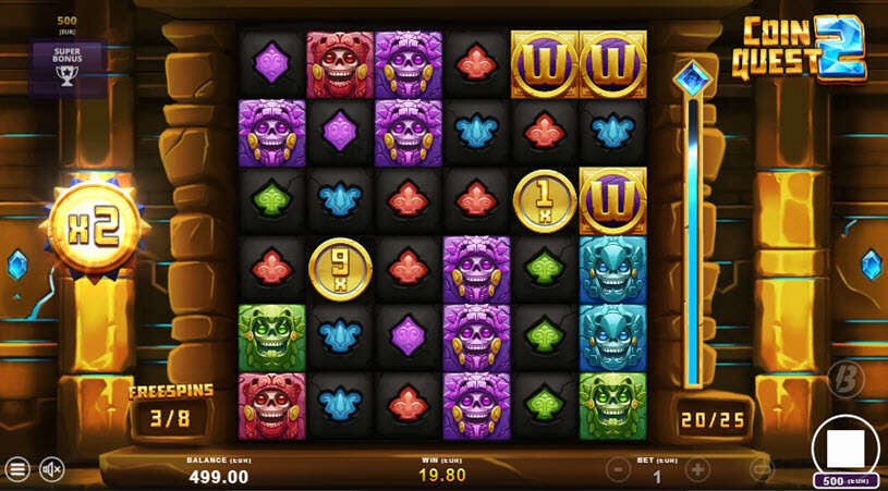Coin Quest 2 Slot Free Spins