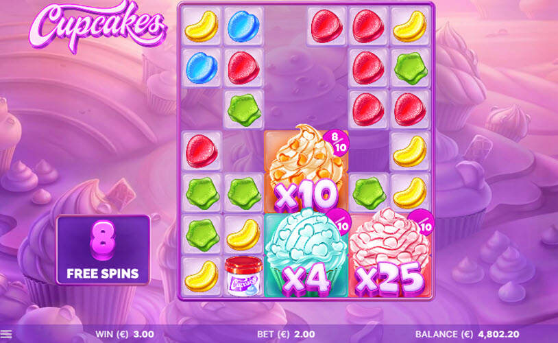 Cupcakes Slot Free Spins
