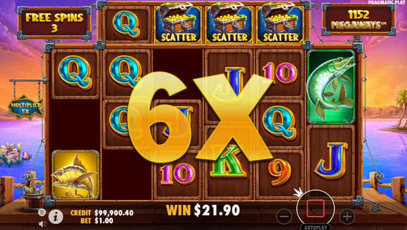 Lucky Fishing Megaways Slot Free Spins