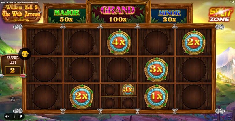 William Tell and The Wild Arrows Slot Hold & Win