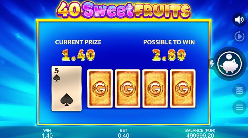 40 Sweet Fruits Slot Gamble