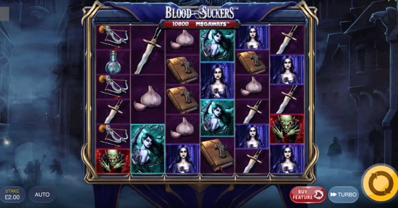 Blood Suckers Megaways Slot gameplay