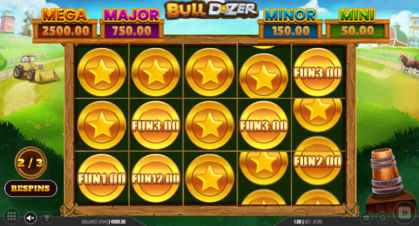 BullDozer Slot Hold & Win