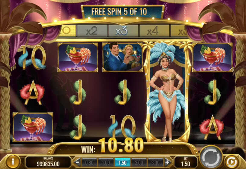 Cash a Cabana Slot Free Spins