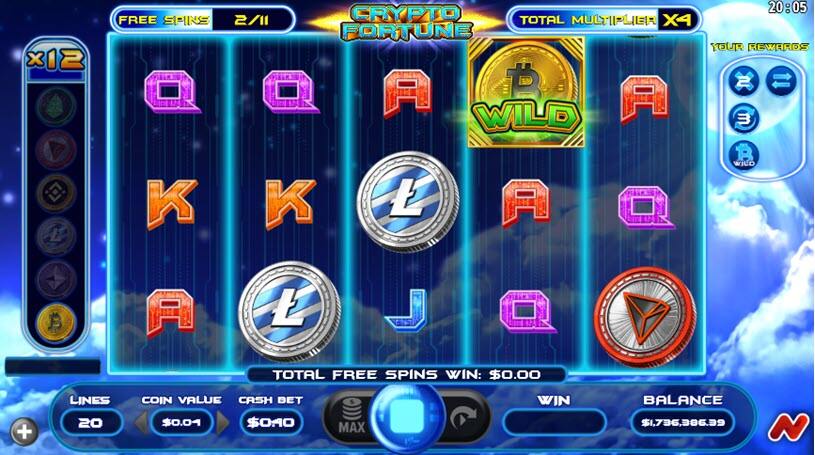 Crypto Fortune Slot Free Spins