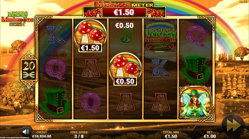 Double Lucky Mushrooms Doublemax Slot Free Spins