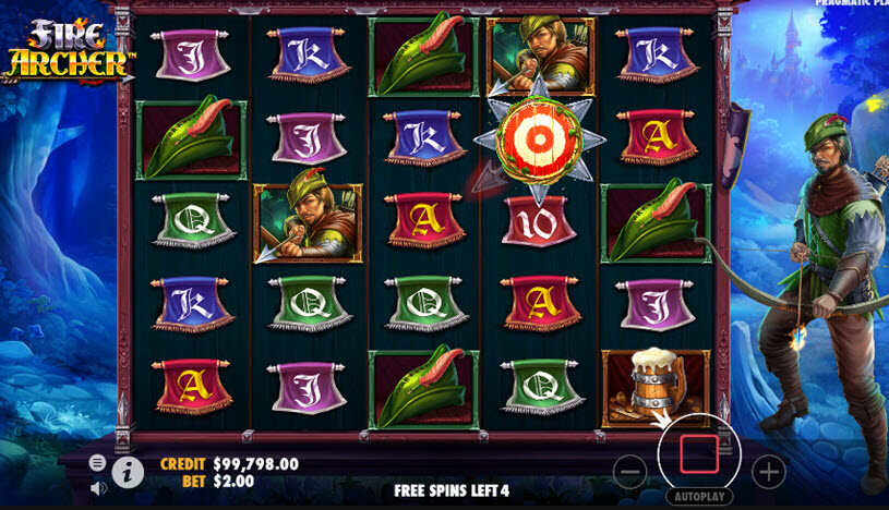 Fire Archer Slot Free Spins