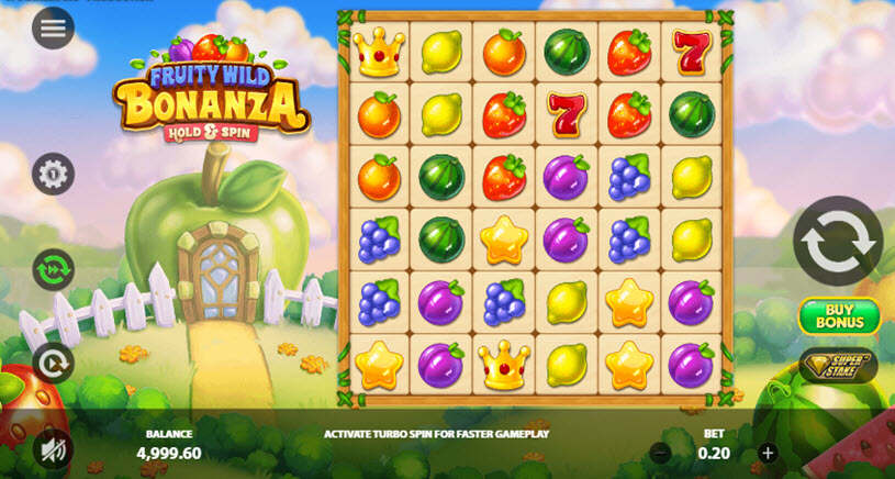 Fruity Wild Bonanza Hold and Spin Slot gameplay