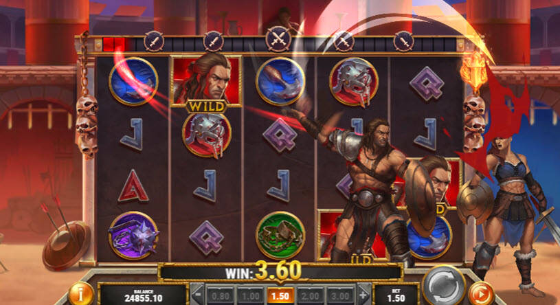 Game of Gladiators Uprising Slot Free Spins