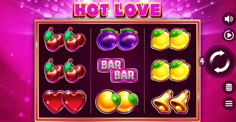 Hot Love Slot gameplay