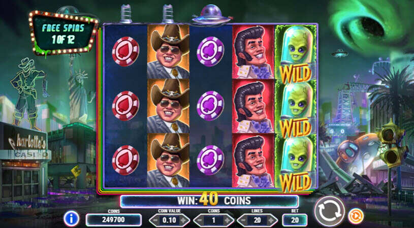 Invading Vegas Slot Free Spins