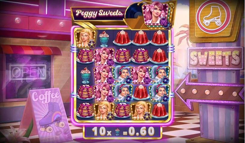 Peggy Sweets Slot gameplay