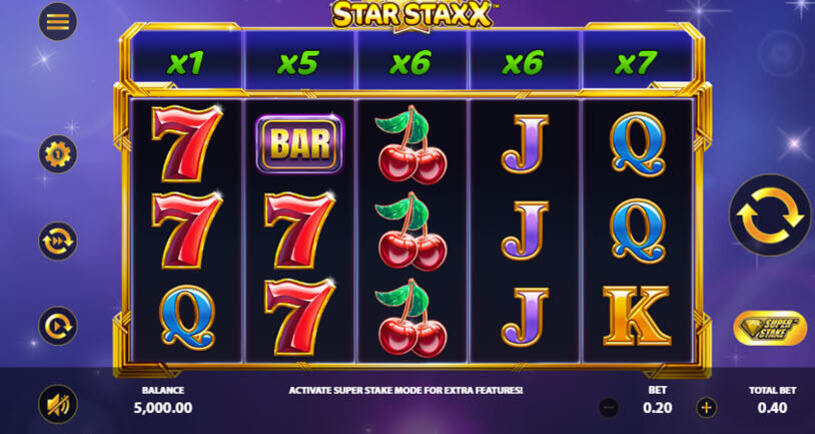 Star Staxx Slot gameplay