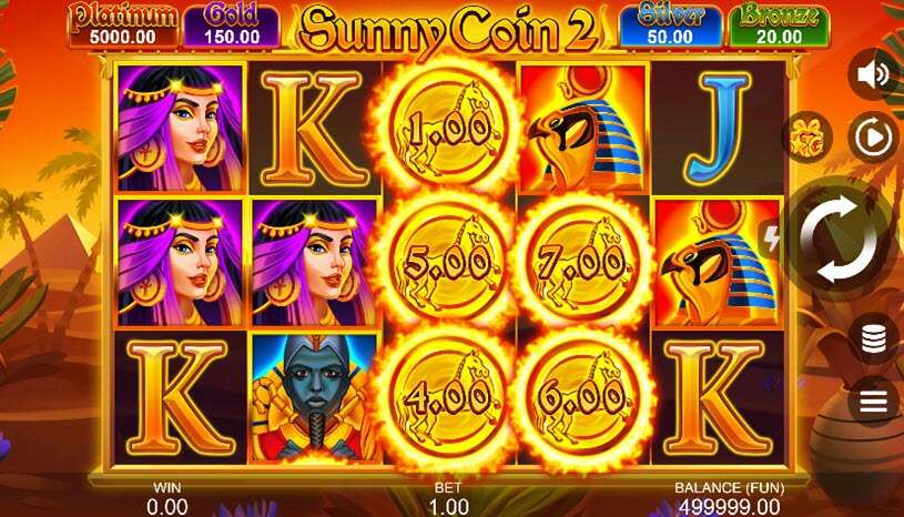 Sunny Coin 2 Slot Free Spins