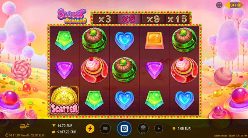 Sweet Reward Slot Free Spins