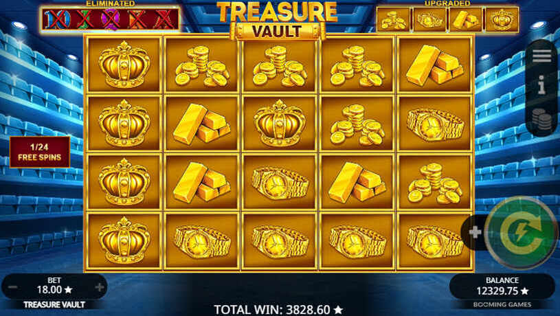 Treasure Vault Slot Free Spins