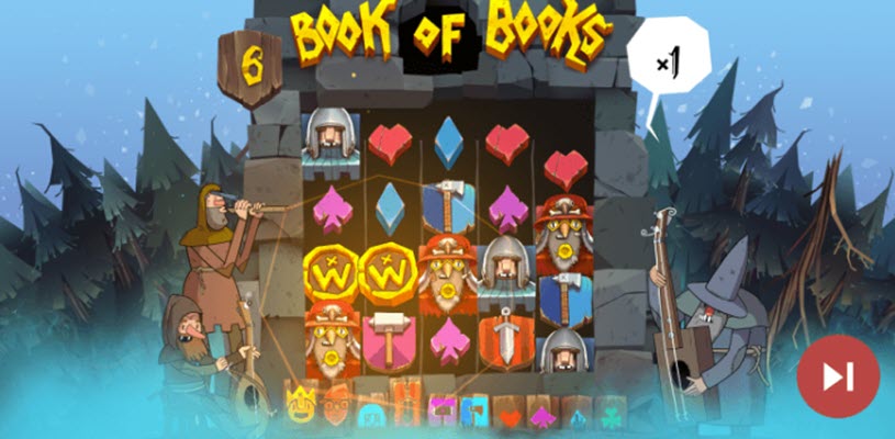 Book of Books Slot gameplay