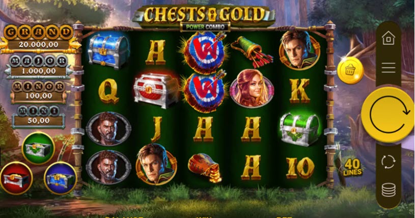 Chests of Gold Power Combo Slot gameplay