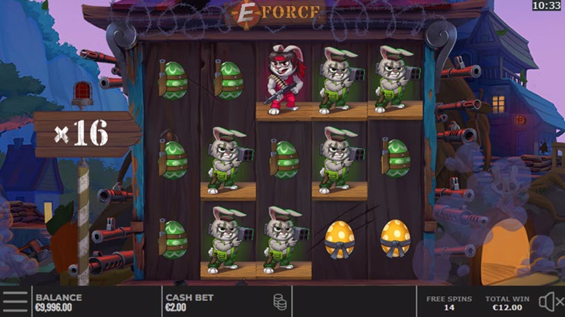 E-Force Slot Free Spins