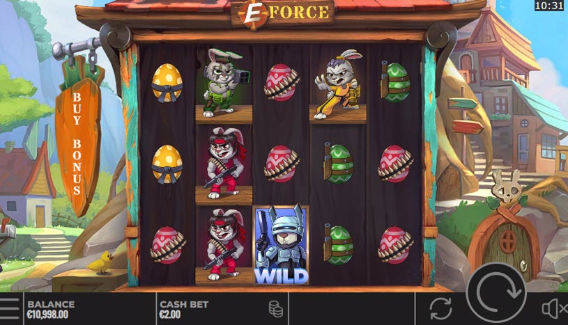 E-Force Slot gameplay