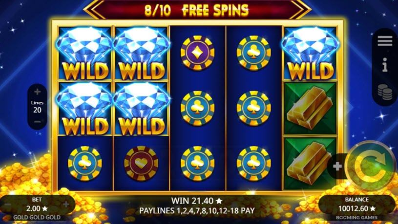 Gold Gold Gold Slot Free Spins