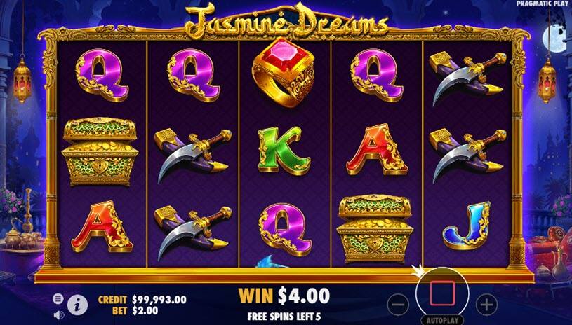 Jasmine Dreams Slot Free Spins