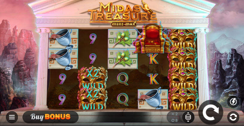Midas Treasure Mini-Max Slot gameplay