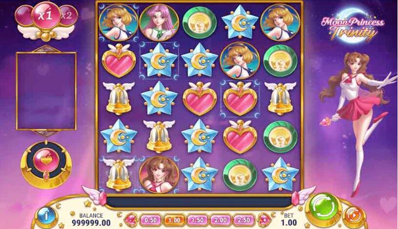 Moon Princess Trinity Slot gameplay