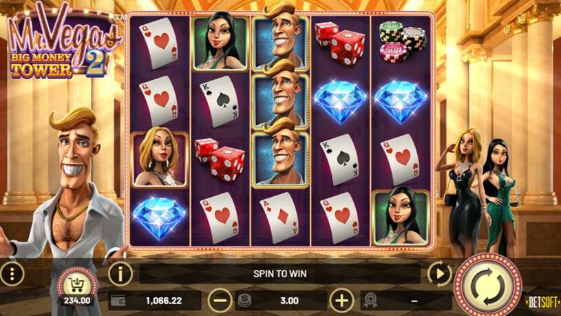 Mr. Vegas 2 Slot gameplay