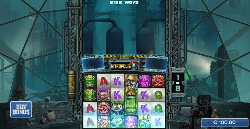 Nitropolis 4 Slot Free Spins