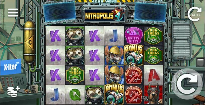 Nitropolis 4 Slot gameplay