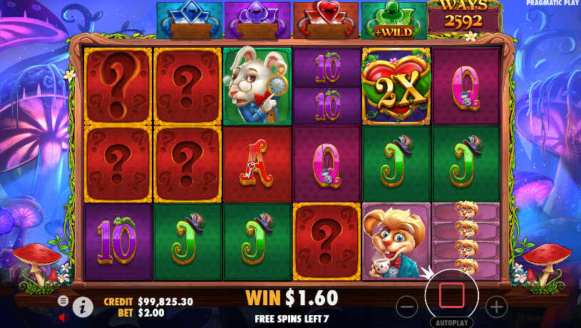 The Red Queen Slot Free Spins