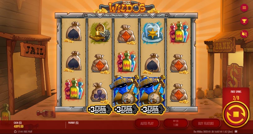 The Wildos Slot Free Spins