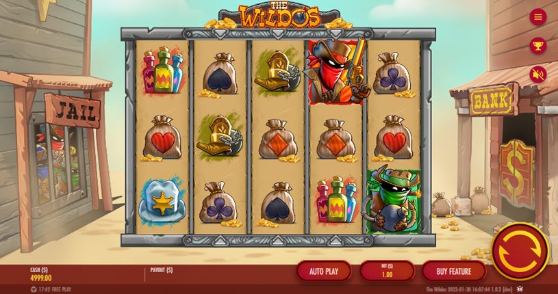 The Wildos Slot gameplay