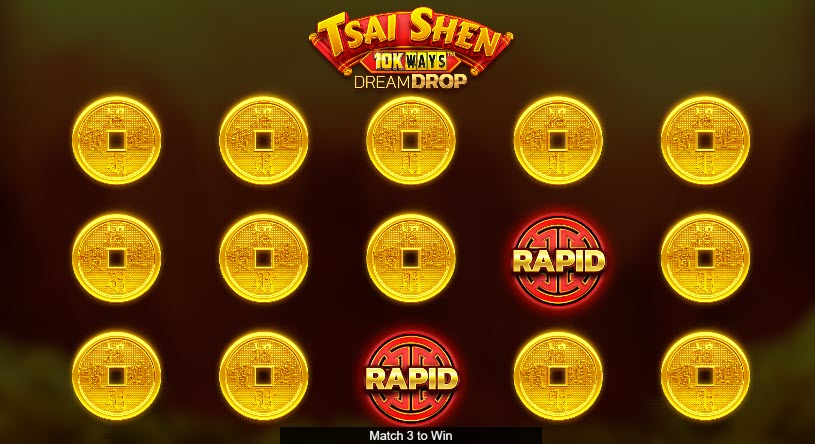 Tsai Shen 10K Ways Dream Drop Slot Bonus