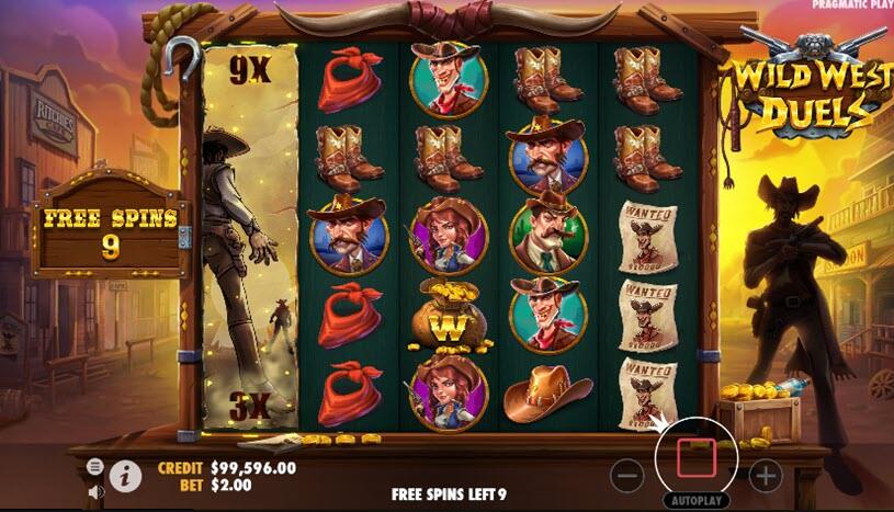 Wild West Duels Slot Free Spins