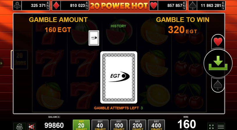 20 Power Hot Slot Gamble