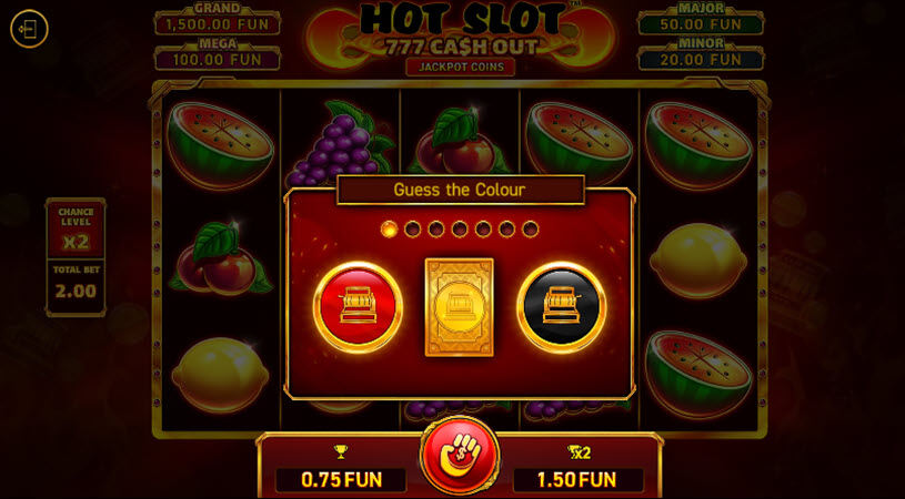 Hot Slot 777 Cash Out Gamble